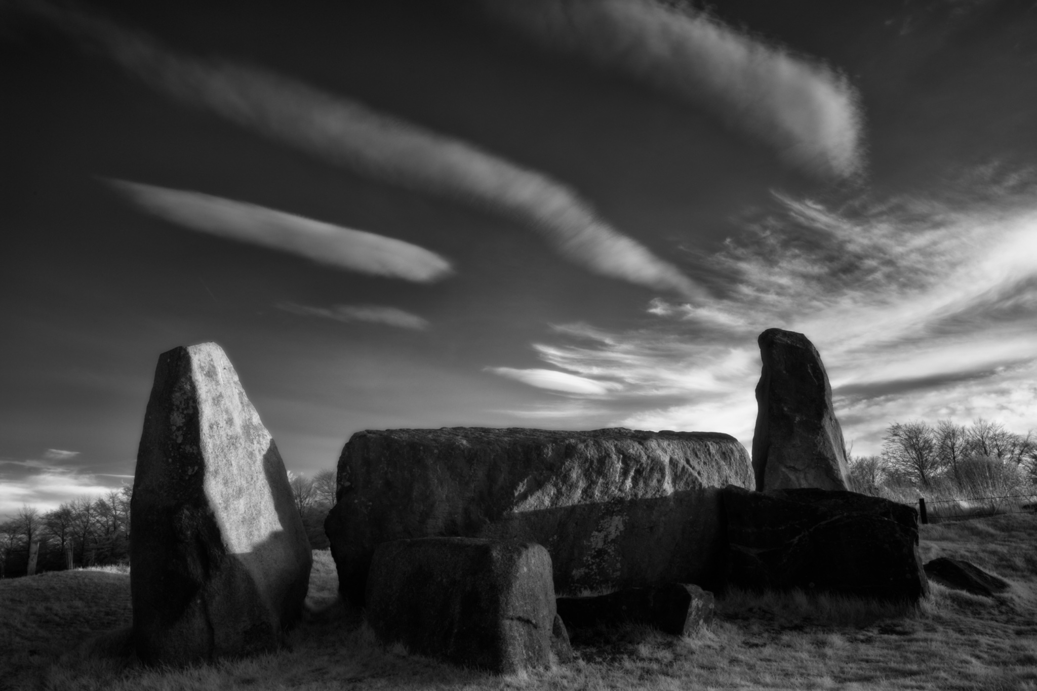 Easter Aquhorthies Stone Circle, Aberdeenshire, Scotland.